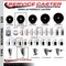 Service Caster 3.5'' Phenolic Swivel 1'' Expand Stem Caster Set 2 Total Lock Brakes, 4PK SCC-EXTTL20S3514-PHS-2-S-2-1 - alternate 4